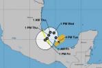 Se forma la tormenta tropical Karl en la Bahía de Campeche en México Se forma la tormenta tropical Karl en la Bahía de Campeche en México