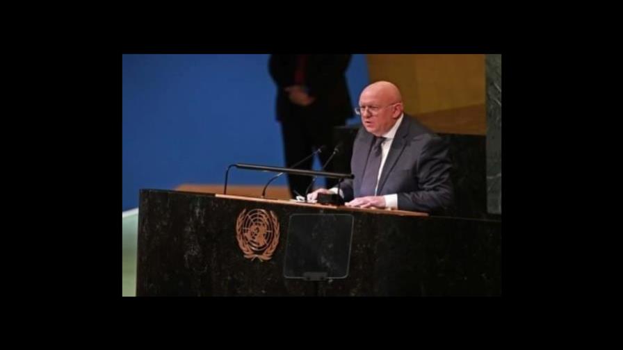 Rusia en la ONU: Ucrania perdió toda legitimidad sobre las zonas anexadas Rusia en la ONU: Ucrania perdió toda legitimidad sobre las zonas anexadas