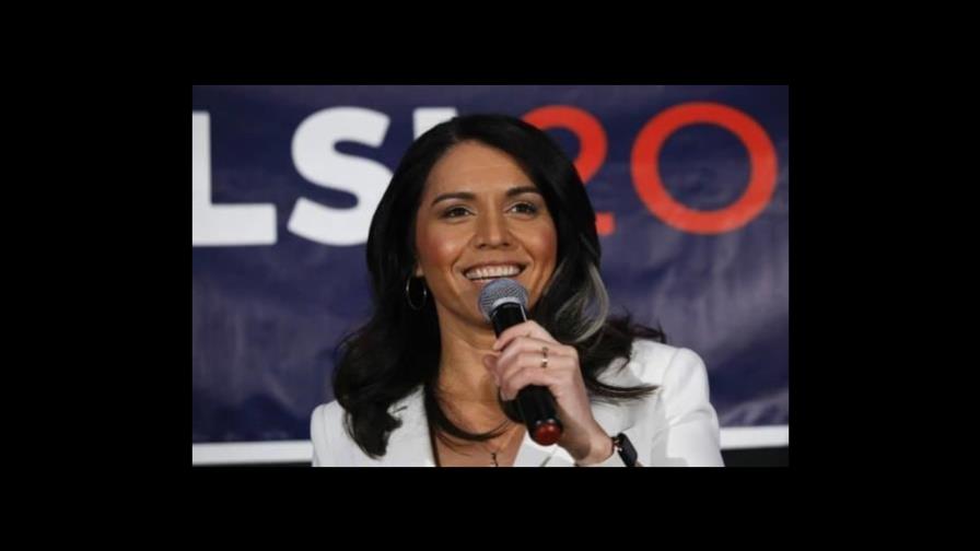 Exaspirante presidencial deja el Partido Demócrata y los acusa de promover guerras Exaspirante presidencial deja el Partido Demócrata y los acusa de promover guerras