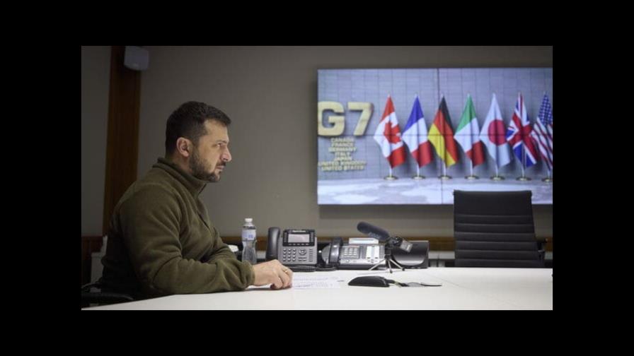 Zelenski pide al G7 una misión de observadores en frontera ucranio-bielorrusa