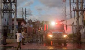 Incendio en subestaci&oacute;n el&eacute;ctrica de Edeeste en Gascue afect&oacute; siete circuitos