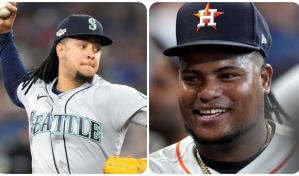 Duelo de dominicanos en el partido Marineros contra Astros en la Serie Divisional