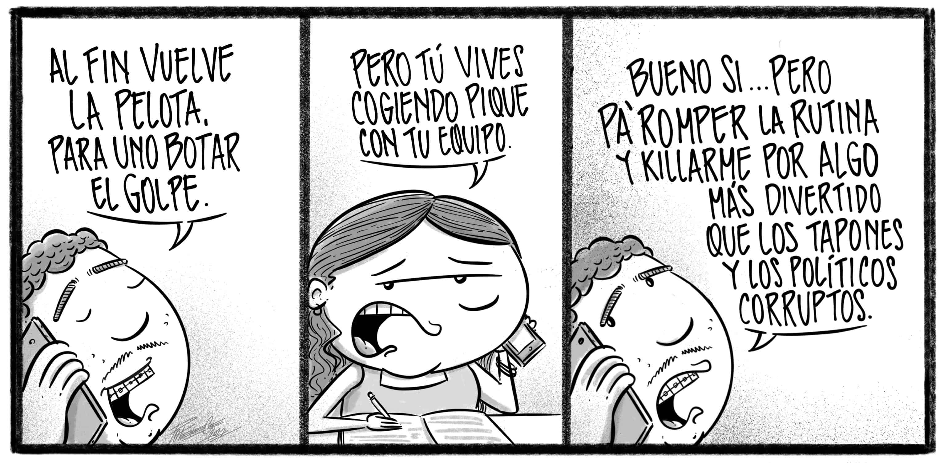 Caricatura de Noticiero Poteleche 13 octubre 2022