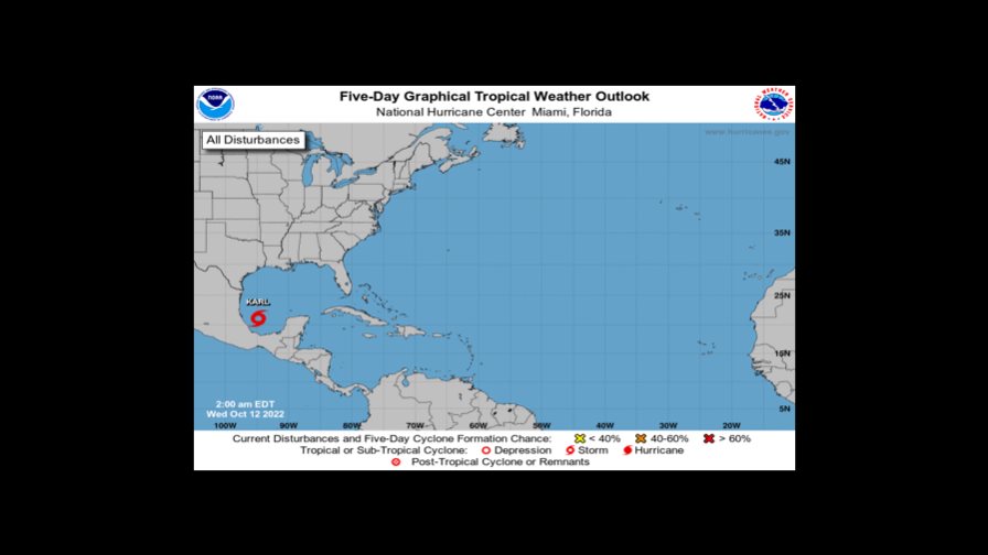 México vigila tormenta Karl que se dirige a Veracruz y pide extremar precauciones