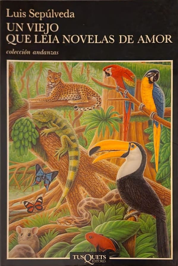 Luis Sepúlveda Tusquets, 1993 137 págs. Antonio José Bolívar Proaño aprendió a leer historias de amor para distraer las solitarias noches ecuatoriales de su incipiente vejez.