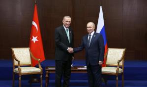 Erdogan y Putin no abordaron el tema de un arreglo entre Rusia y Ucrania