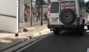Muere pintor y compañero resulta herido al hacer contacto con cable de alta tensión en Santiago