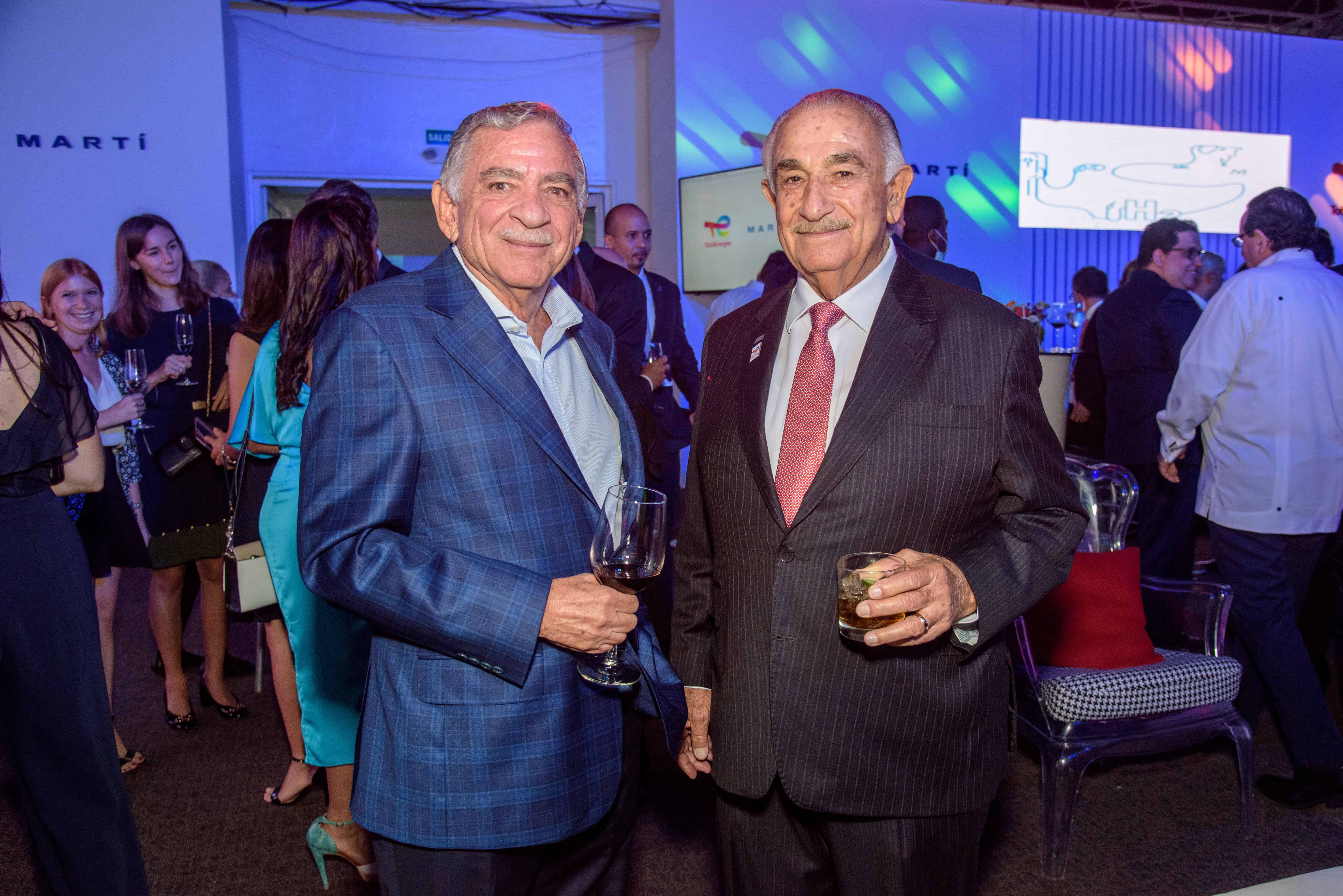 Arturo Santana y Carlos Martí.