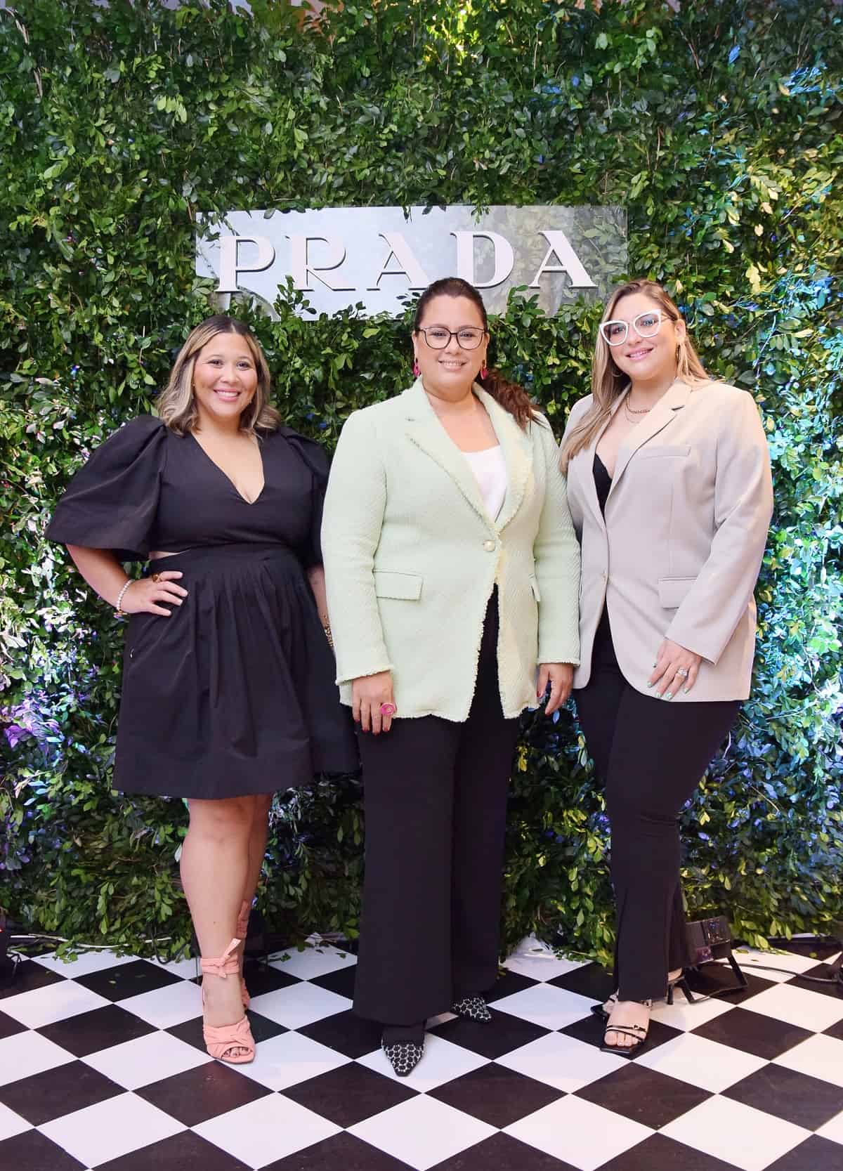 Rebeca Torres, Ruth Ocasio y Frances Rivera.