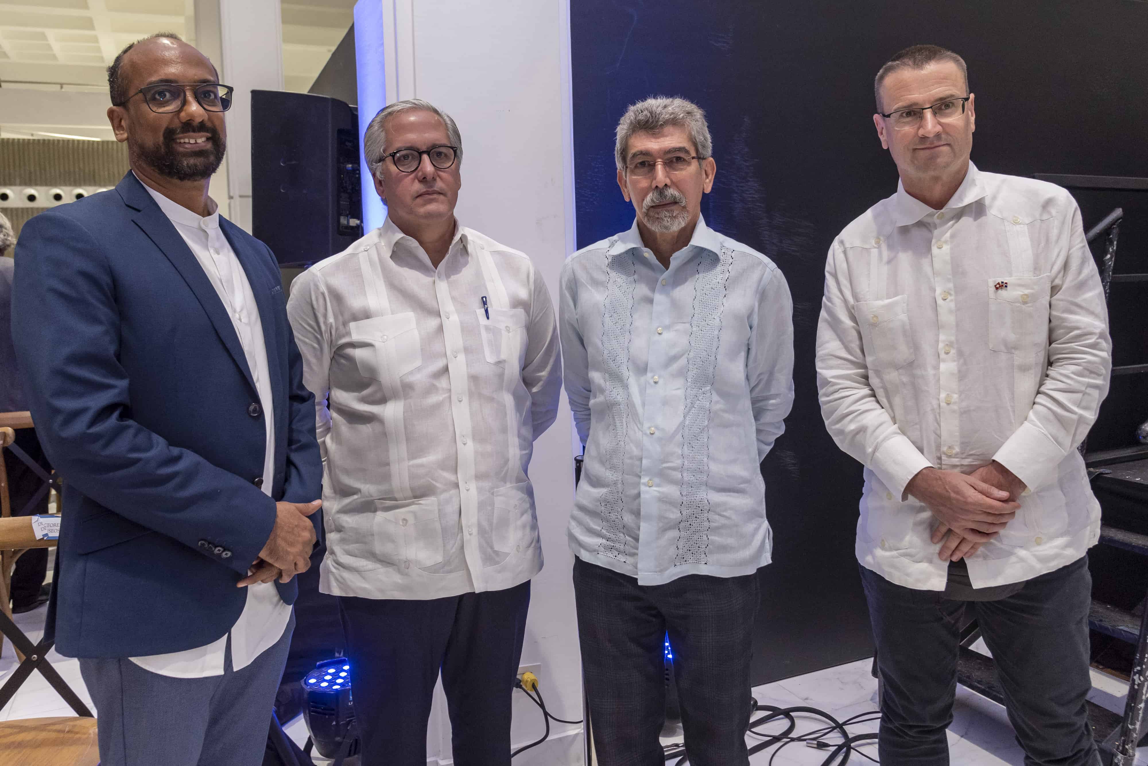 Alexy Cordones, Pedro Morales, Juan Mubarak y Xaver Schönbächker.