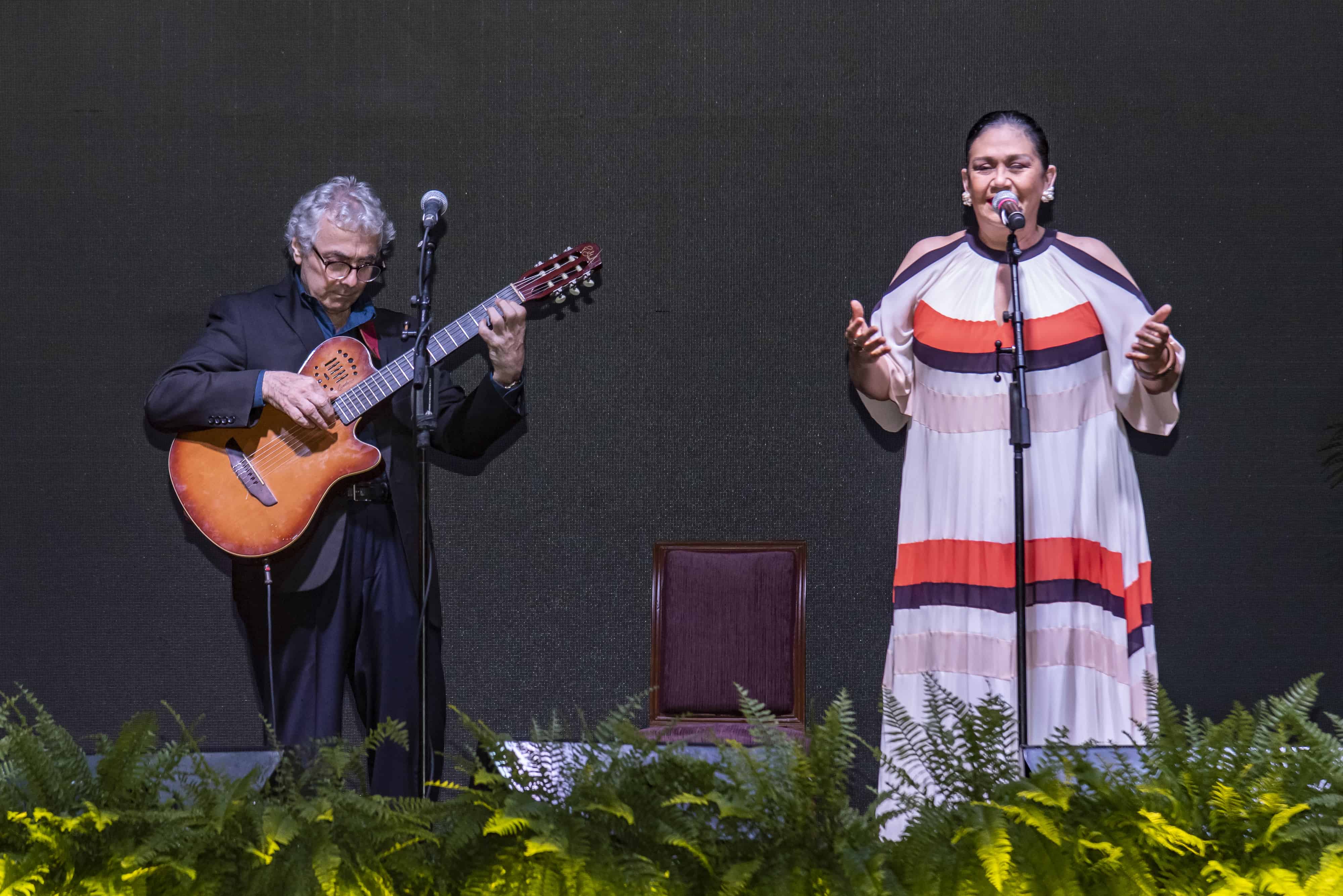 Maridalia Hernández, la sorpresa de la noche.&nbsp;