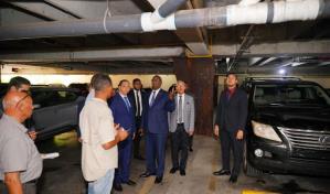 Rector de la UASD ordena reparar el parqueo del Comedor Universitario