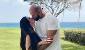 El beso de Nicole Fern&aacute;ndez y Albert Pujols que confirma su relaci&oacute;n amorosa