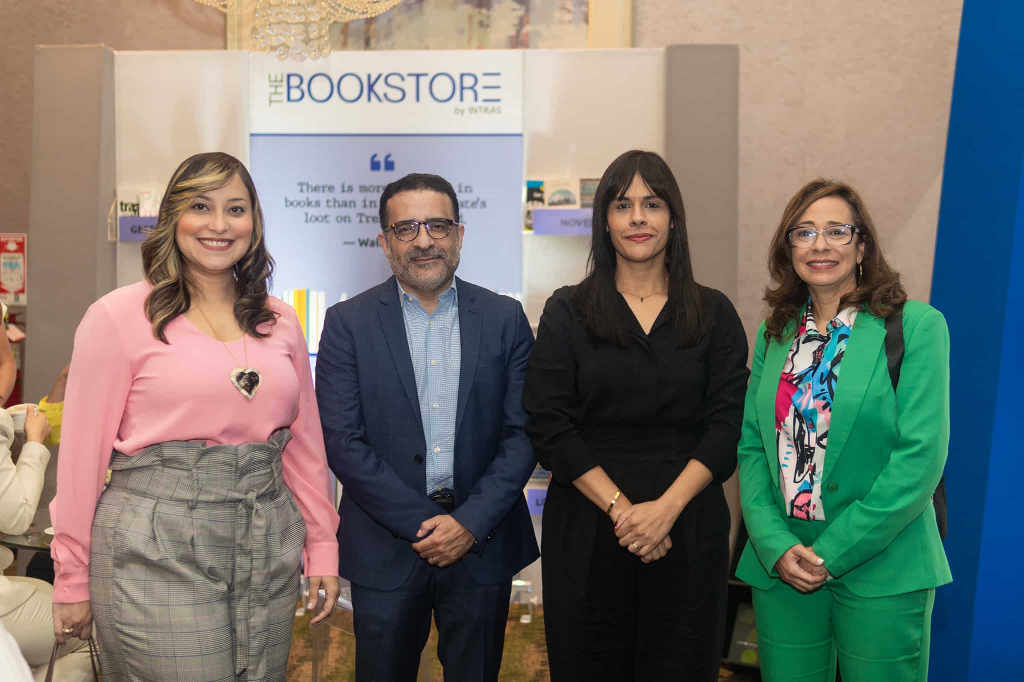 Laura Tirado, Gabriel Tellerias, Madelyn Martínez y Yasilis Jáquez