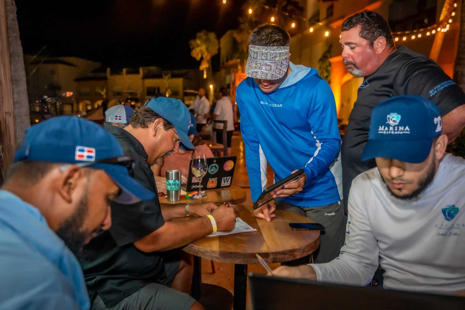 Imagen del desarrollo del torneo de pesca al Marlin Azul en el Cap Cana Classic, en la versión 2022.