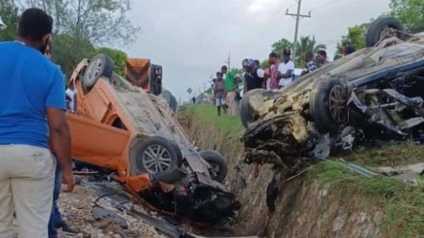 Identifican las víctimas del accidente de tránsito de La Romana