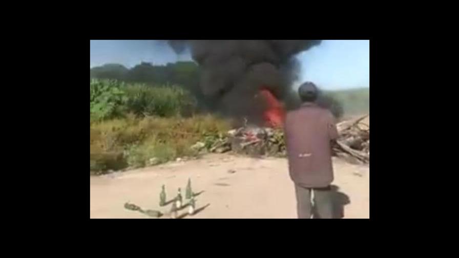 Sectores en Hato Mayor protestan por falta de energía eléctrica