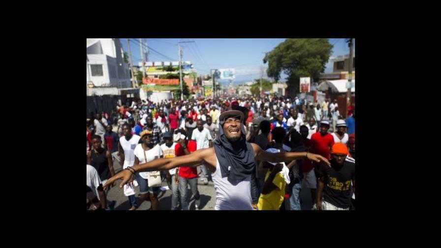 Se reanudan protestas en Puerto Príncipe pidiendo renuncia de Ariel Henry