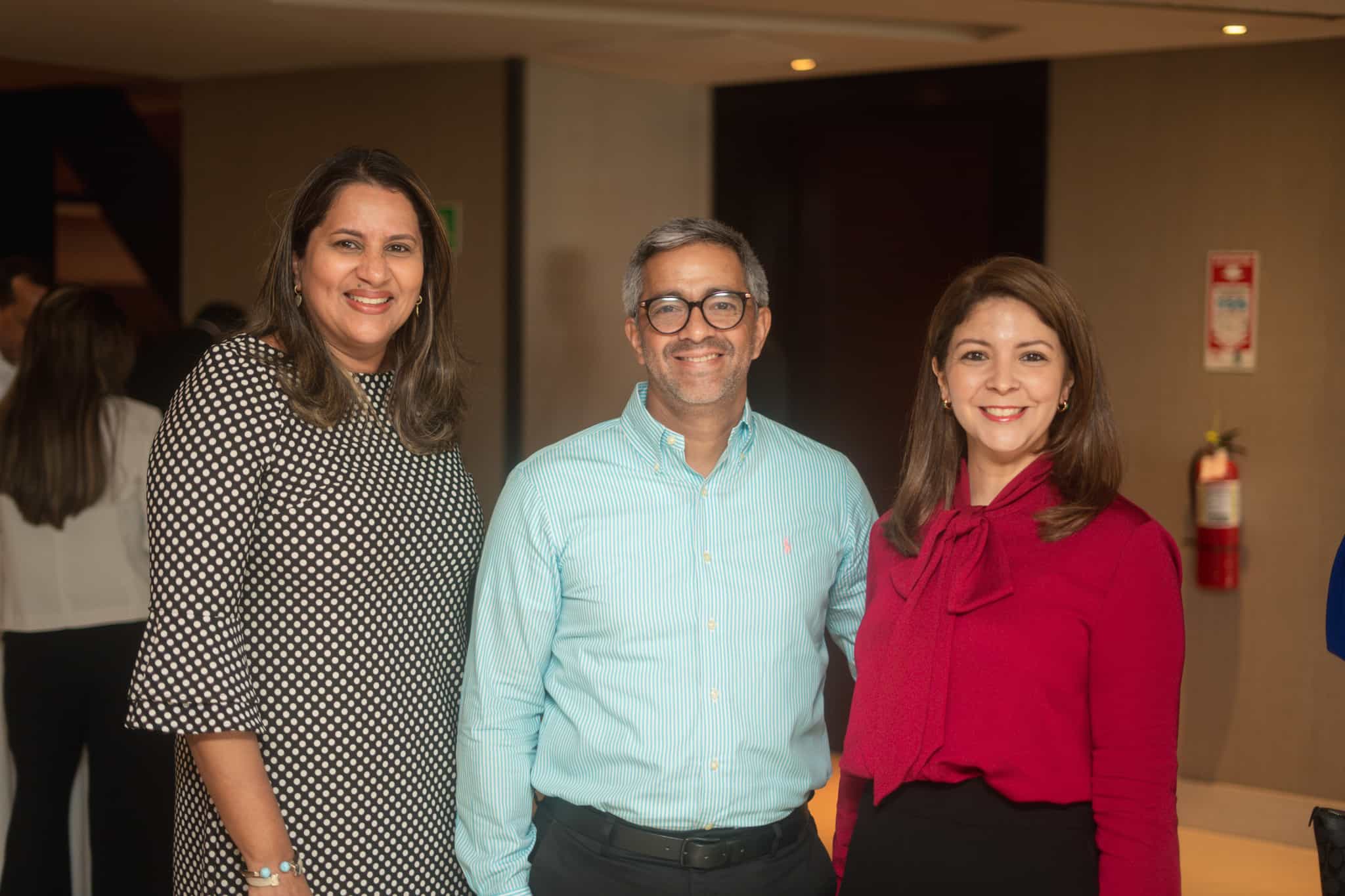 Patricia Soto, Francisco Arias y Gilda Rodríguez.
