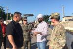 Comitiva de soldados norteamericanos recorre zona fronteriza en Dajabón