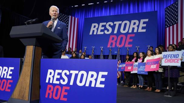 Biden habla sobre el aborto en recta final de elecciones de mitad de mandato