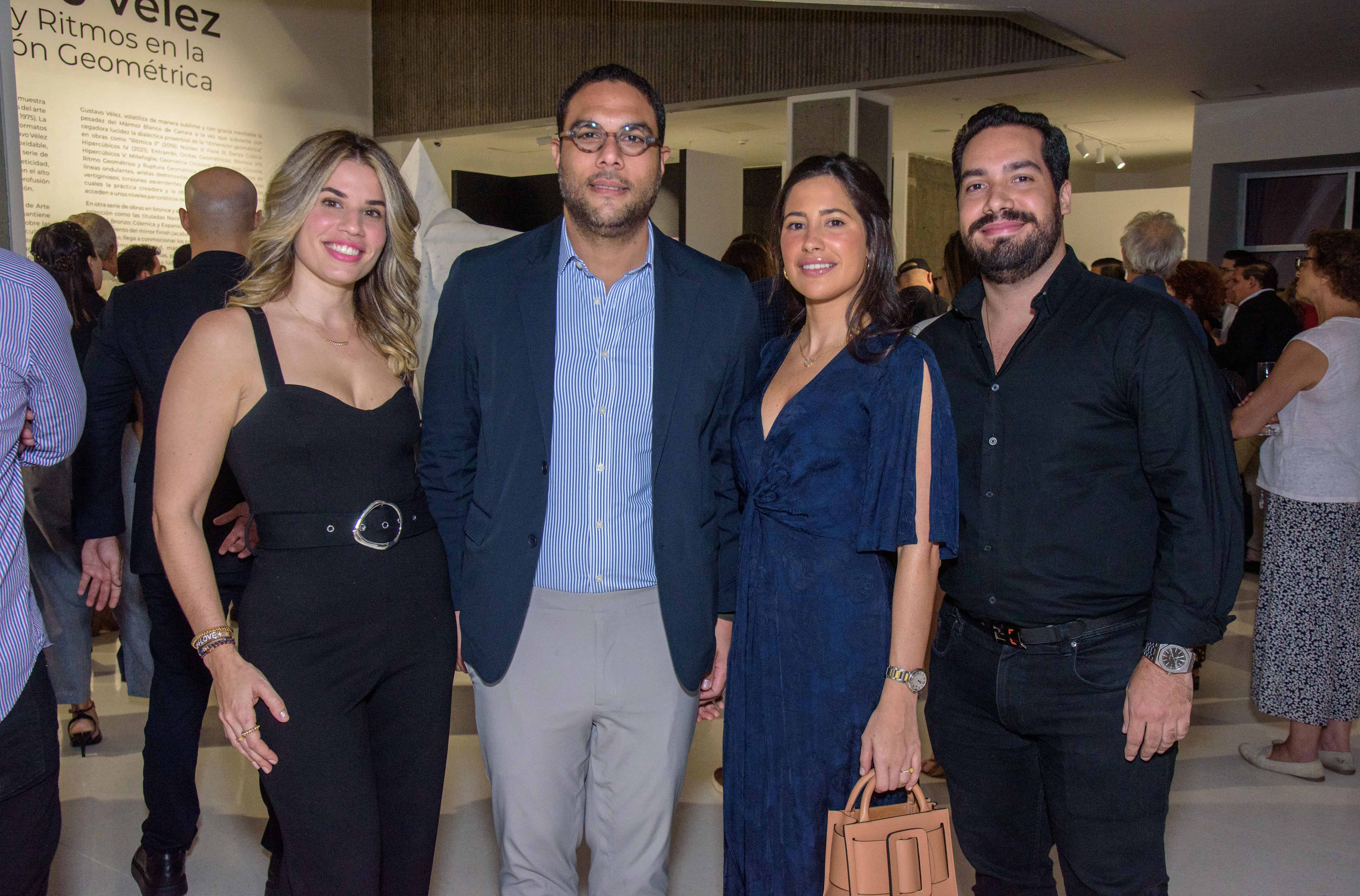 Briana de Moya, Miguel Paul Vargas, Carmel Perdomo y John Borrelly.