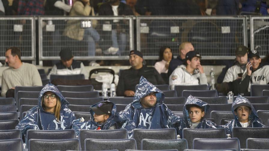 Posponen juego entre Yanquis y Guardianes por lluvia