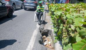 Cuidado al transitar por la avenida Bolívar del Distrito Nacional