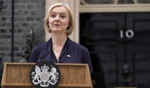 Renuncia primera ministra británica Liz Truss