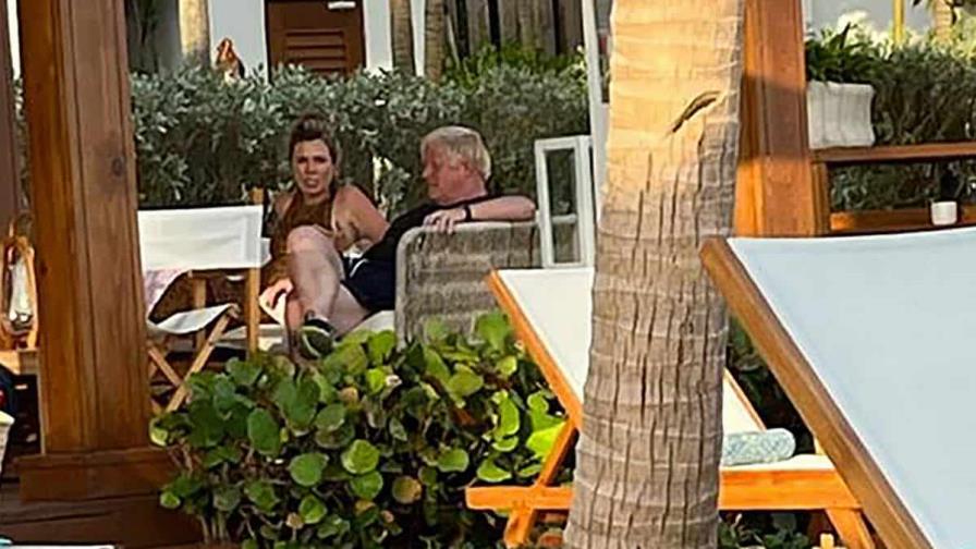 Foto: Boris Johnson “chilling” en Casa de Campo