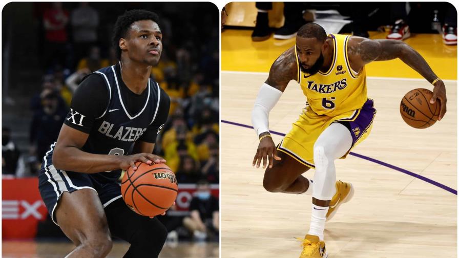 NBA y Nike, Bronny sigue los pasos de LeBron