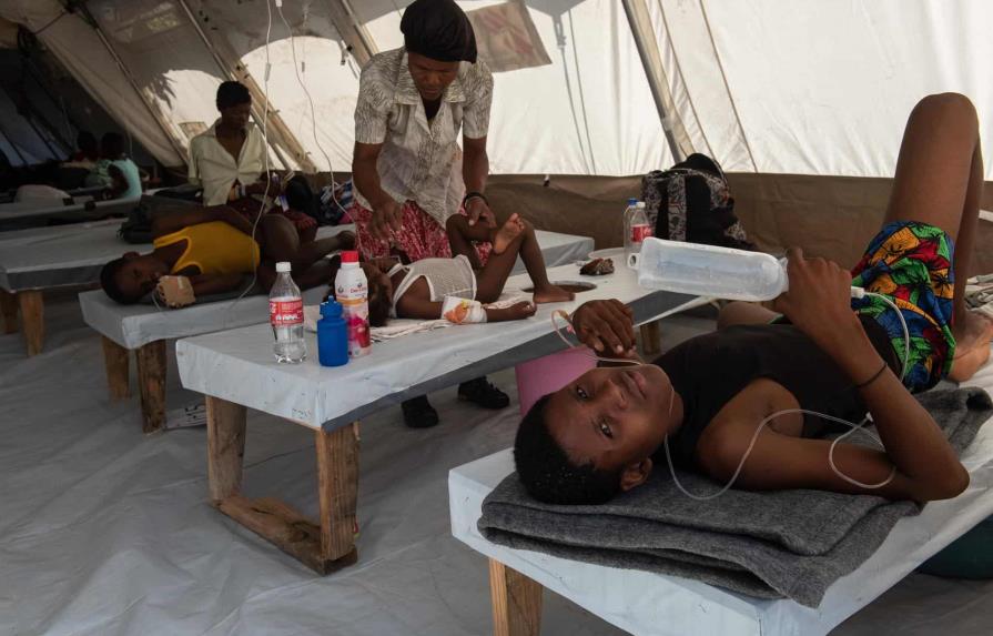 La OPS cifra en 123 los casos confirmados de cólera en Haití, con 37 muertos