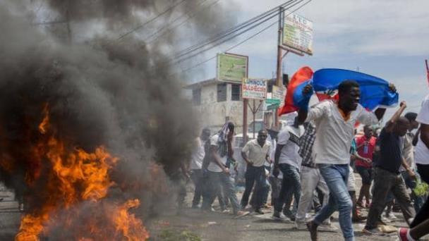 Protestas en Haití tras la adopción de sanciones en la ONU