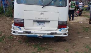 Cuatro personas lesionadas en accidente próximo al puente Juan Bosch