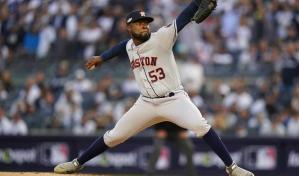 Cristian Javier ha dominado a los Yanquis en 2022: Tres hits y una vuelta en 17 entradas