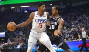 Paul George anota 40, Clippers ganan a Kings por 111-109