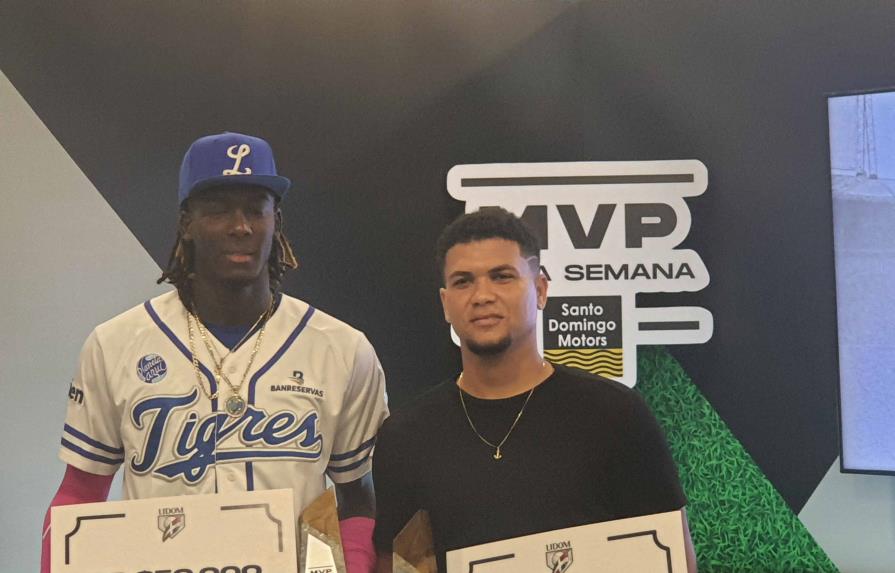 Ronny Mauricio y César Valdez, escogidos como MVP de la Semana de LIDOM