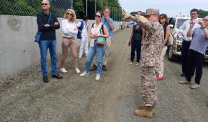 Cesfront recibe delegaci&oacute;n de Uni&oacute;n Europea en Dajab&oacute;n