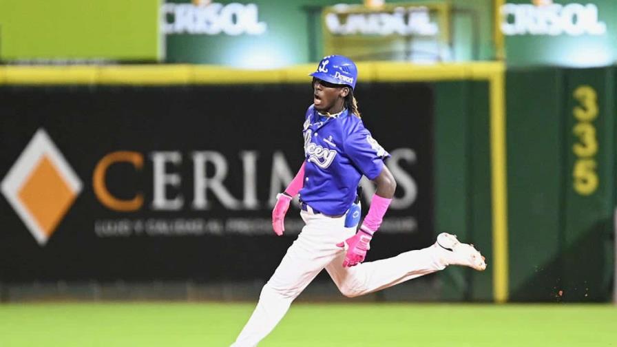 De la Cruz, el más joven en botarla por el central del Quisqueya