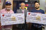 Leidsa entrega RD$17 millones  a dos nuevos millonarios
