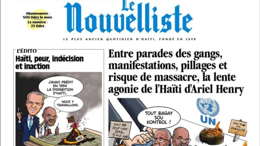 Periódico Le Nouvelliste no circulará impreso por crisis de combustible en Haití