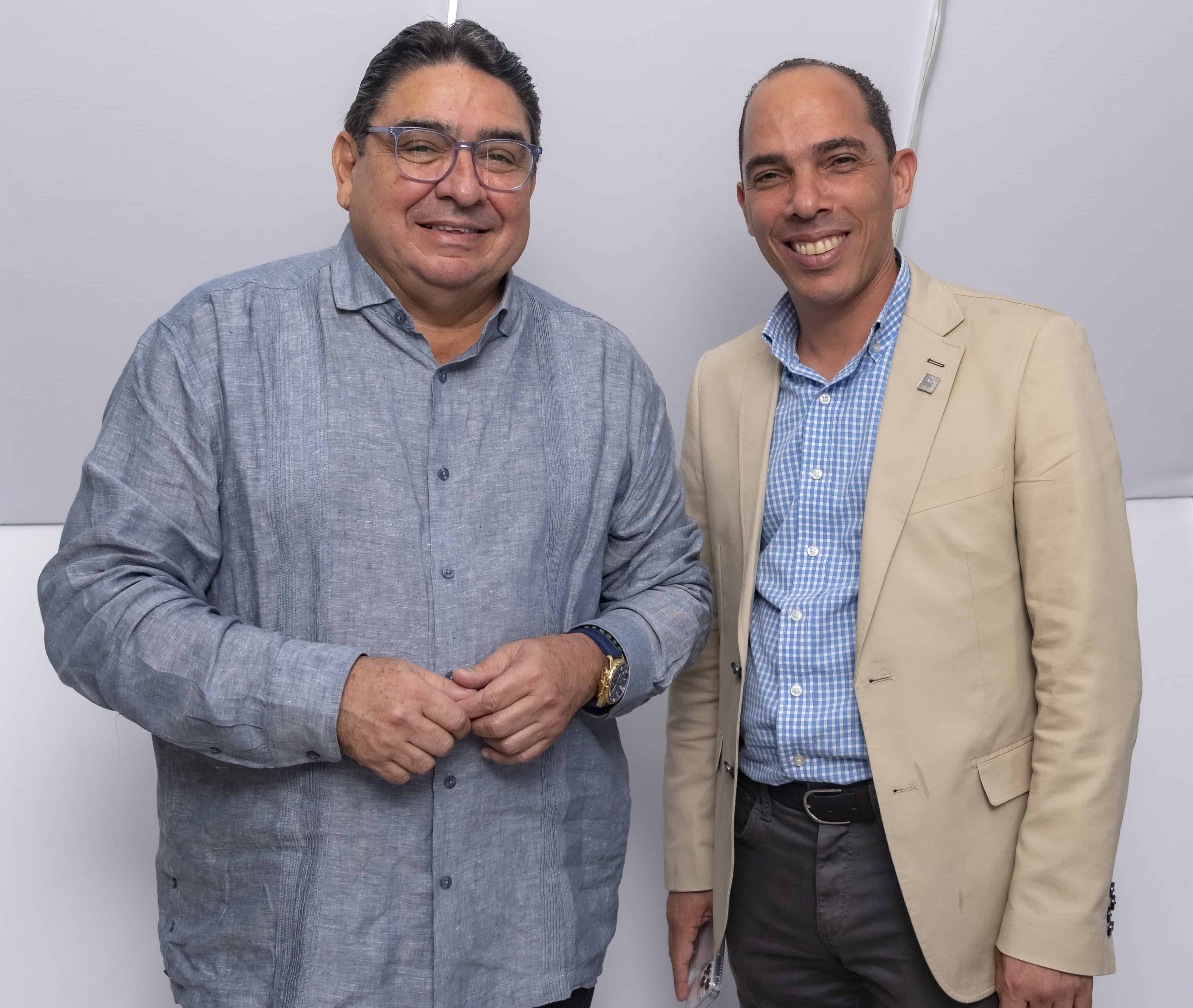 Miguel Calzada y Bienvenido Poueriet.