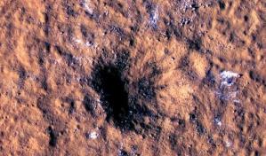 Un enorme impacto de meteorito en Marte es escuchado en vivo por la NASA