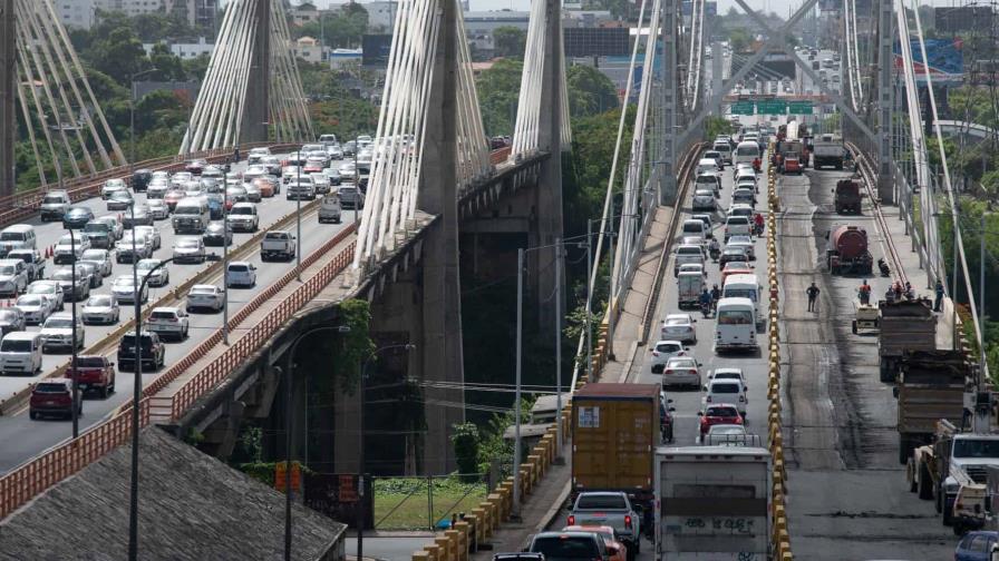 Obras Públicas cerrará el puente Duarte la noche del jueves