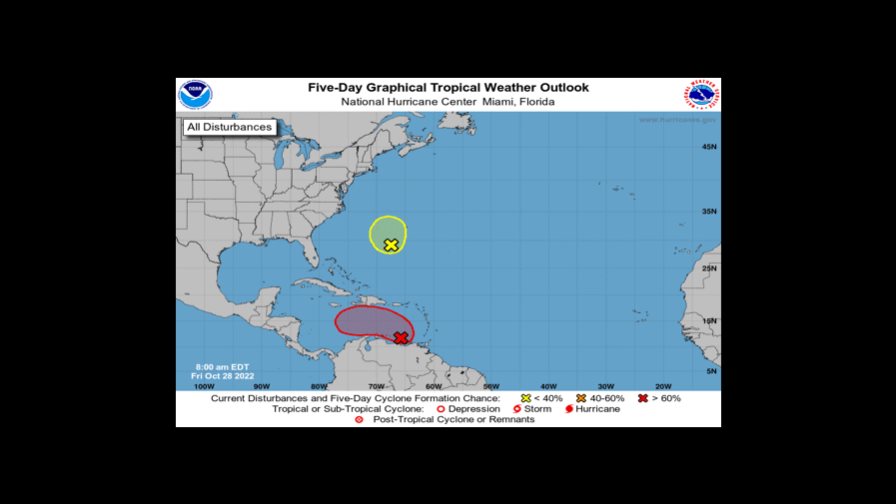 Autoridades vigilan sistema en mar Caribe que podría convertirse en depresión tropical este fin de semana Autoridades vigilan sistema en mar Caribe que podría convertirse en depresión tropical este fin de semana