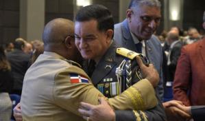 Director de la Policía y Chú Vásquez se niegan a hablar de hechos delictivos que se registran en el país