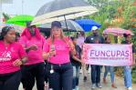 Funcupas realiza caminata con motivo del mes de lucha contra el cáncer