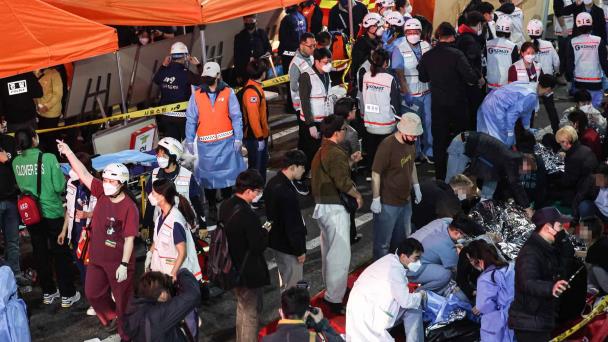 Al menos 59 muertos y 150 heridos en Seúl durante celebración por Halloween