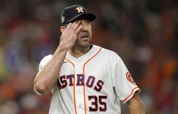Ni con ventaja de 5-0 Verlander logra ganar en Serie Mundial