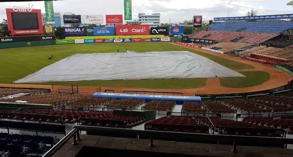 Suspenden partido Gigantes-Licey debido a la lluvia